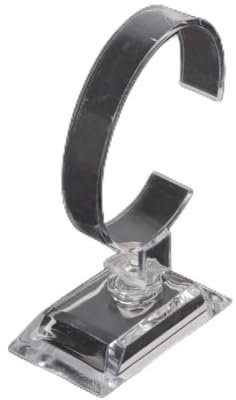 MULAIDI 1 x transparenter Acryl-Uhrenständer für Armbanduhren, Verkaufsgeschäft, Schaufenstaffelei