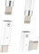 USB C Stecker auf 1.Generation Pencil Adapter(2 Stück) Apple MFI Certified Lightning Buchse Ladeadapter 1st Pencils Ladeadapterkabel Zubehör für iPhone Charging Connector Stift Type-c Laden für iPad