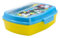 My sweety pop - Scatola per merenda Topolino - Pranzo box - Per bambini - asilo - scuola - vacanze - pasto - 17,2 cm - Idea regalo - Senza BPA + posate
