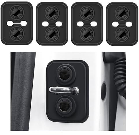 QWTYAFDD 4 Pezzi Auto Coperchio Serratura Portiera,per Jeep Renegade 2000-2024 Antiruggine Anti Corrosivo Coperture Protettive Accessori Interni