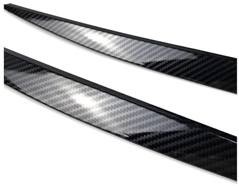 Accessorio Interno Per per Golf 7 7.5 per VII per GTI per GTD R MK7 MK7.5 2013-2019 Auto Faro Sopracciglio Palpebra copertura Trim Adesivi Accessori L'Interno Dell'Auto(CARBON FIBER)