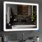 BELOFAY 450x600mm LED Bathroom Mirror, Illuminated Bathroom Toughened Mirror with LED Lights, Dimmable, Anti-fog, Shatter-Proof, Tempered, Wall Mirrors, with Demister Pad (Atlanta, 450x600mm)