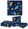 Kotkiddy 20 Stück Weltraum Planet Party Servietten Sonnensystem Galaxie Papier Servietten Weltraum Thema Party Servietten Astronaut Abendessen Papier Serviette Rakete