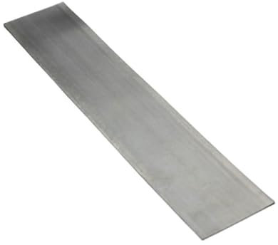 Placa de zinc de alta pureza for accesorios de laboratorio, lámina de ánodo de zinc puro y ligero de 0,8 x 25 x 150 mm (1 unidad)