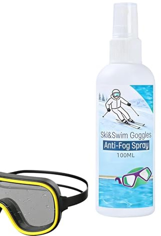 Bsbkoj Anti-Fog Spray for Swim Goggles, High Performance Quick Action