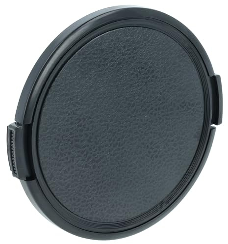 vhbw Objektivdeckel kompatibel mit Sigma 180 mm 3.5 EX DG IF APO Makro | Kamera, Kunststoff Schwarz, mit Seitengriff, 72 mm