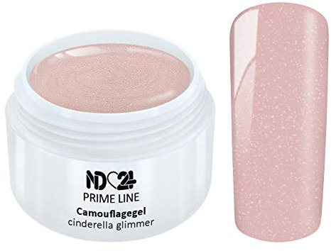 Prime Line - Uv Led Gel Make Up Camouflage Cinderella Glimmer Aufbau - Made in Germany - 5ml