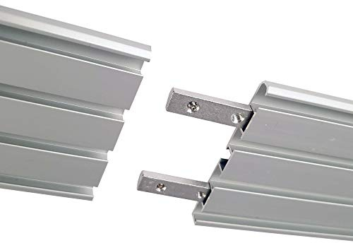 Bestlivings Verbinder für Vorhangschienen Aluminium