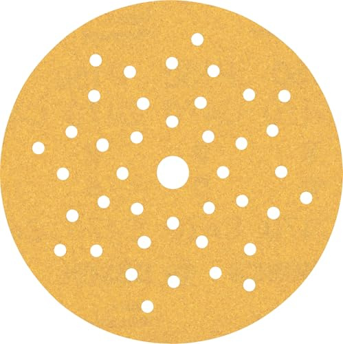 Bosch EXPERT C470 Schleifscheibe, 125mm, K150, Multilochung, 50-tlg. | für Farbe auf Holz, Hartholz, Körnung 150, Professional Zubehör Exzenterschleifer, Schwingschleifer