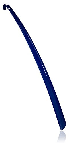 MTS care Finley Ergoflex Schuhlöffel - Schuhanzieher/Shoe Horn 70cm lang aus Kunststoff - rückenschonende Schuh-Anziehhilfe - unzerbrechlich und flexibe