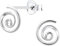 FRIEDA + PAUL Spirale Symbol Geo Basic Damen Frauen Mädchen Ohrstecker Ohrringe 925 Sterling Silber anlaufgeschützt Schmuckbox