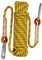 NorthPada Statisches Outdoor-Kletterseil, Nylon-Hochleistungsseil, Baumpfleger-Baumarbeitsseil, Marine-Anker-Boot-Seil, Abseil-Notfallseil, Schaukelseil, 10 mm x 20 Meter Gelb