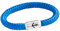 Paris Montana Das Original Anker Gravur Unisex Segeltau Armband Geflochten Handmade Hochwertiger Magnetverschluss 8mm Durchmesser (Royal-Blau, 23.00 CM)