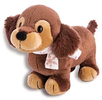 NICI Kuscheltier Dackel Skida 22 cm – niedliches Stofftier aus weichem Plüsch zum Kuscheln und Spielen, Plüschtier für Kinder & Erwachsene, 49312, tolle Geschenkidee, braun