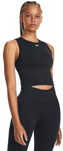 Under Armour Damen Zug Nahtlos T-Shirt, Schwarz, S