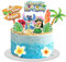 Cartoon Cake Topper Dekoration, 12 Stück Cartoon Cake Toppers, Cartoon Kuchen Dekoration, Cartoon Geburtstag Tortendeko, Kinder Cupcake Toppers, Cartoon Cupcake Toppers, Geburtstags Deko