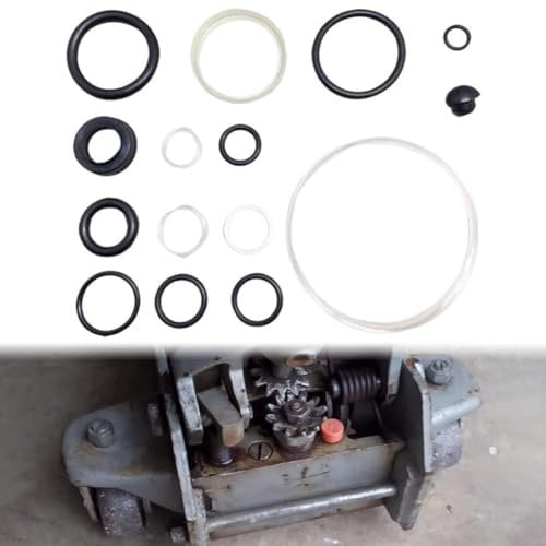 Generisch 3-Tonnen-Wagenheber-Öldichtungs-Reparatur-Set, 15-teilig, Auto-Reparaturwerkzeug, hydraulischer Wagenheber, Öldichtung, O-Ring, kleines Zubehör