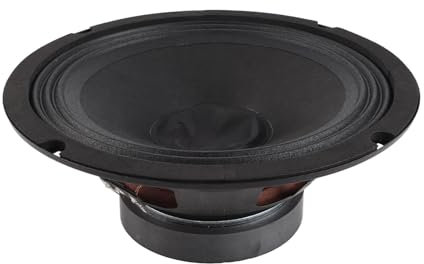 Mtlavishness 8 Inch Full Range Aluminium Alloy Heavy Duty Loud Speaker for DIY Professional DJ Speakers Pa Karaoke Live Sound Home Sound