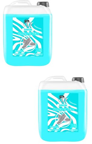 2x 5 L Schuh Deo Geruchsstopp Geruchsentferner Schuhspray Schuhe Schweiß Sommerfrische