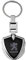 JIYIFAN Porte-clés de Voiture pour Peugeot 5008 4008 3008 2008 508 408 308 208 108 301 107, Porte-clés avec Le Logo pour Voiture Individuel comme Cadeau pour Les Fans de Voitures,Silver