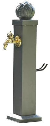 JLLEIZYZ Fontaine Jardin Exterieurs, Robinet Exterieur Jardins, Robinets de Fontaine Décorative pour Jardin, Ferme, Arrière-Cour, Irrigation, Lavage