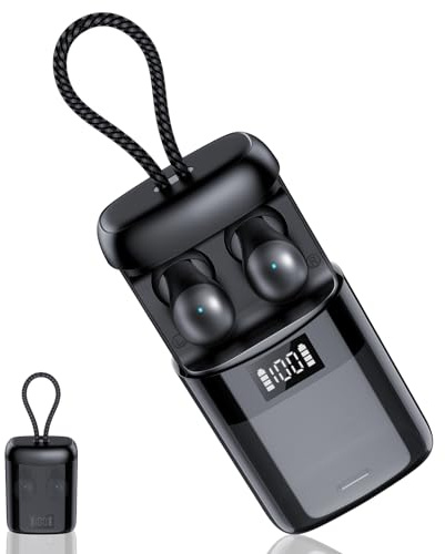 Bluetooth Kopfhörer, 2026 Mini Schlafkopfhörer Bluetooth 6.0 Mit Schlaftracker, 48 Std Seitenschläfer-Kopfhörer Mit Schlafmodus Und App, Integrierte Weißes Rauschen, Kopfhörer Kabellos für Schlaf
