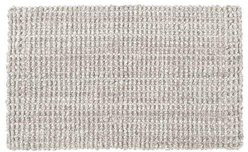 Gift Company Hampton Türmatte aus Jute in der Farbe Weiß, Maße: 90cm x 60cm, 40521