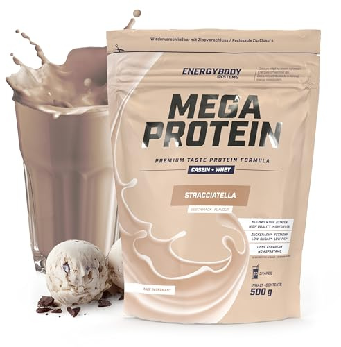 Energybody Mega Protein Stracciatella 500 g, Eiweißpulver