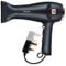 Beurer Style Pro HC55 Hair Dryer With Cable Rewind, 2000-Watt Hair Dryer With Integrated Ion Function, Slim Nozzle Attachment & Volume Diffuser Attachment, 3 Heat Settings, 2 Speed Settings- Black