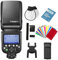Godox TT685II-C TT685CII Speedlite TTL Kamera Blitzlicht 2.4G HSS High Speed 1 / 8000s GN60 Kompatibel für Canon EOS 5D 6D 7D 77D 80D 100D 200D 750D 750D 800D 1300D (Godox TT685II-C)