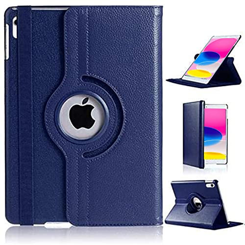 Étui pour iPad 10{^>e<^} génération 2022 11,9 rotatif Smart Folio Cover pour iPad 2022 10{^>e<^} génération (bleu)