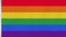 Fahne mit Messingösen 90 x 150, 150 x 250 oder 300 x 500 cm wählbar Farbe Regenbogen Größe 300 x 500