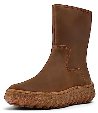 Camper Women's Ground Ankle Boots, Brown 005, 4 UK
