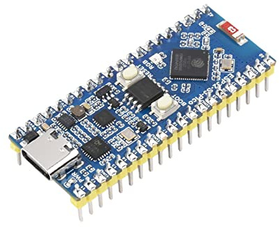 Waveshare ESP32-S3 Microcontroller with Pinheader, 2.4 GHz Wi-Fi Development Board, Dual-core Processor with Frequency up to 240MHz