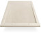 EGO INTERIORS Premium Design Duschwanne 140 x 90 cm Naturstein-optik, Farbe Creme, Flache Duschtasse aus Mineralguss, Rutschfeste Struktur, Superflach, Rechteckiges Duschbecken