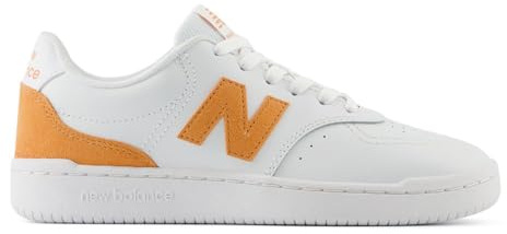 New Balance BBW80 V1 Damen-Sneaker, Weiß/Kupfer, 7