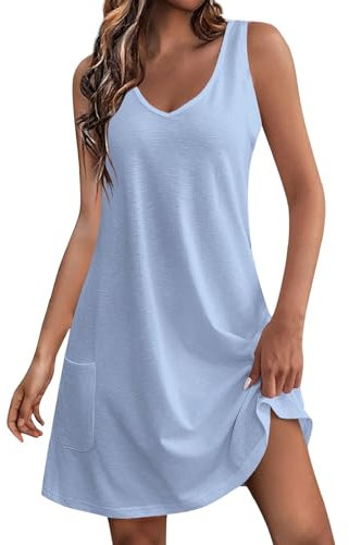 Robe D'Été Grande Taille Blanche Dentelle pour Femme Enceinte - Vêtements Grandes Tailles - Turquoise M