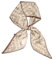 GIMIRO Satin Seidenschal 148 x 13,5 cm Krawatte Double Layer Bund für Blazer, Mantel, Kleid (25# Pattern-B Beige/Brown Floral)