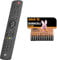 One For All Contour 4 universal remote control TV - control of 4 devices & Duracell Plus AAA Batteries (12 Pack) - Alkaline 1.5V - Up To 100% Extra Life