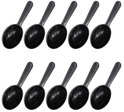 10 Stück 7G Messlöffel, Kaffeelöffelspender, Messlöffel Waschpulver, Messlöffel Proteinpulver, Waschmittel-Messlöffel, Messlöffel