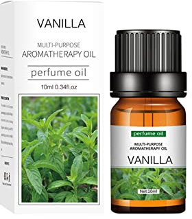 Huile Essentielle de Vanille 2X10ML, Huile Essentielle Aromathérapie 100% Pure & Naturelle pour Diffuseur, Humidificateur, Huile de Vanille Qualité, pour Massage, SPA, Bain, Sommeil