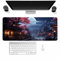 Tapis de Souris XXL Paysages Japonais, Grand Tapis de Souris Gamer 800x300x2mm, Grand Tapis de Bureau sous-Main avec Base en Caoutchouc antidérapante et Bords Cousus, pour Gamer Bureau