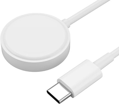Newding Caricatore USB C per Apple Watch, Caricabatterie Magnetico Carica per Apple Series 10 SE Ultra 2 9 8 7 6 5 4 3 2 1, Cavo Ricarica USB-C per iWatch Smartwatch, Base di ricarica Magnetica