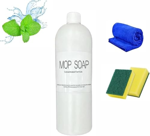 Mop Seife für Bodenreinigung, stark duftender brasilianischer Wellen-Bodenreiniger, Mehrzweck-Luxus-Moppseife, Mehrzweck-Bad- und Küchenreiniger-Zubehör (1)