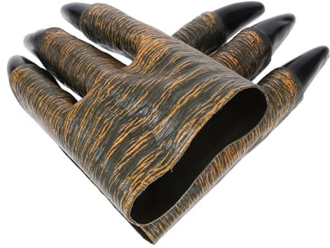 Yardwe 2Stücke Dinosaurier Krallen Realistische Handpuppen für Cosplay Perfektes Zubehör für Kreative Rollenspiele und Eltern Junge Mädchen Aktivitäten für Kleine Dinosaurier Fans