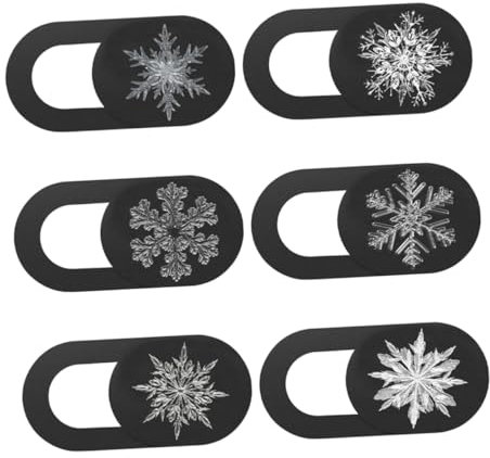 DIYEAH 6stücke Teiliges Webcam Cover Privacy Kameraabdeckung Mit Einfachem Schieberegler Ultra Dünn Kompatibel Für Laptop Computer Smartphone Schützt Vor Hacking Und Kameraschmutz