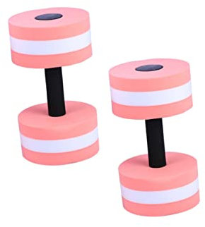 TOYANDONA 2piezas Barras De Agua para Piscina Mancuernas De Agua De Eva Mancuernas Acuáticas para Ejercicios Aeróbicos para Entrenamiento Piscina