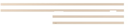 SAMSUNG - Smart TV Kit VG-SCFF65SGMXC – vergoldetes Metall – 2025