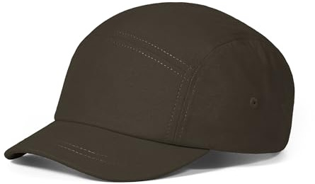 CLAPE Basecap mit Kurzer Schirm Herren Damen 5 Panel Baseball Cap | Baumwolle,Verstellbar,Einfarbig,Unisex Short Brim Schirmmütze für Reisen Streetwear Alltag Casual
