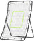 HOMCOM Filet de Rebond de Football 90L x 80l x 140H cm Cible et Sardines de Fixation fournies Noir Vert